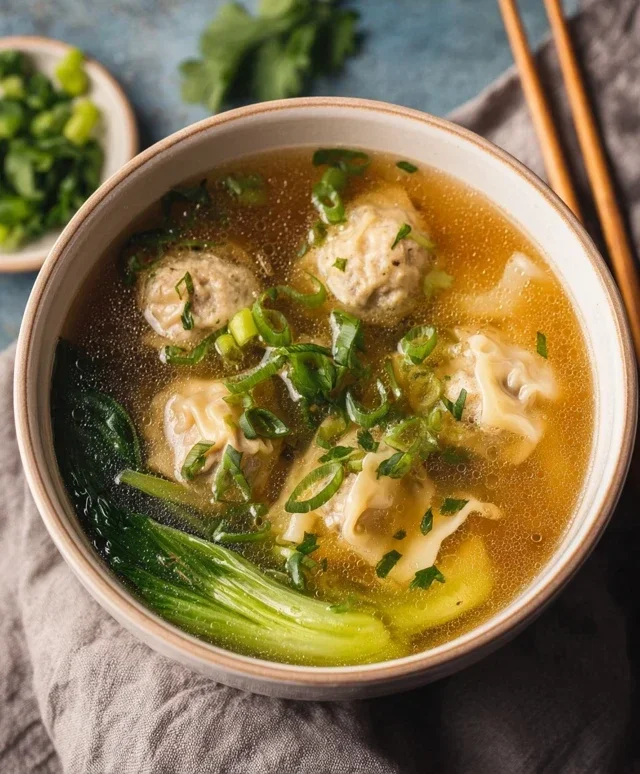 Naked Wonton Soup