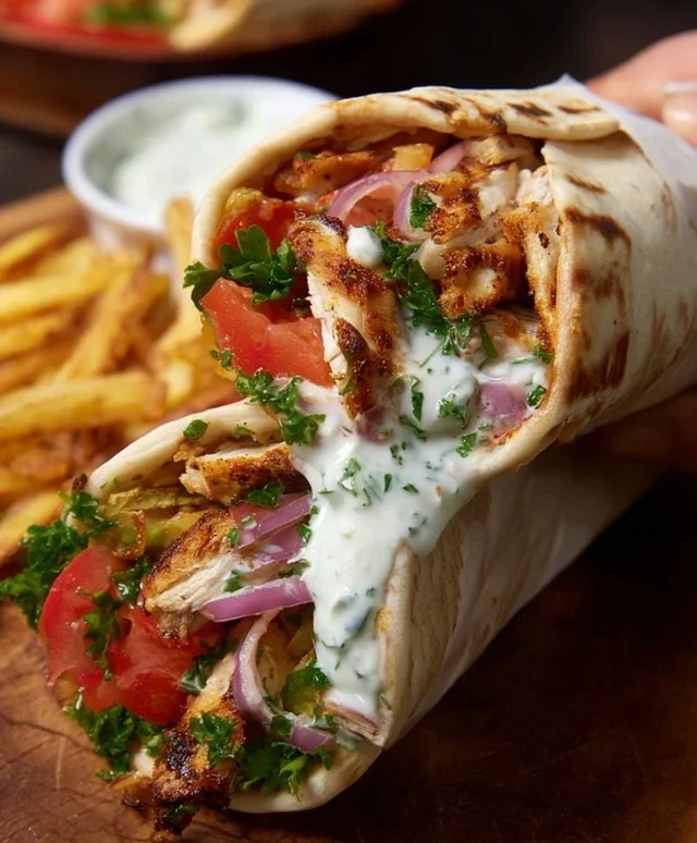 Chicken Shawarma Wrap