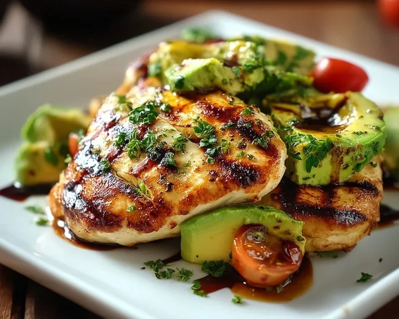 Grilled California Avocado Chicken Recipe