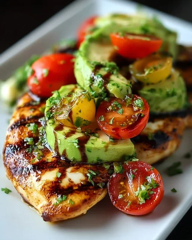 Grilled California Avocado Chicken Recipe