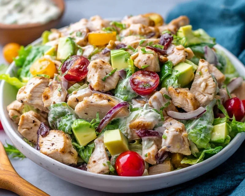 Healthy Ranch Chicken Salad