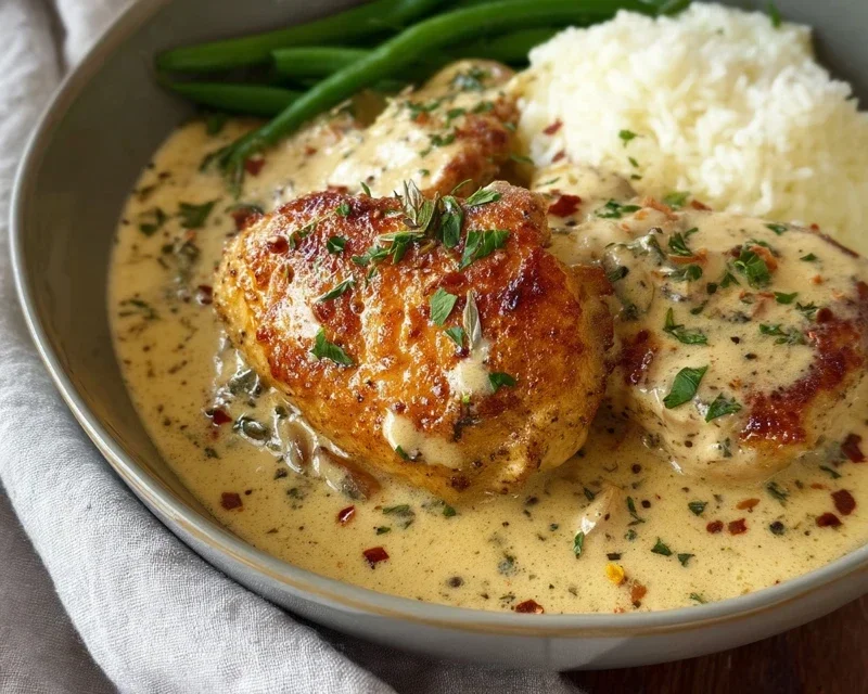 Creamy Garlic Chicken