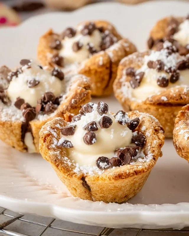 Mini Cannoli Cups