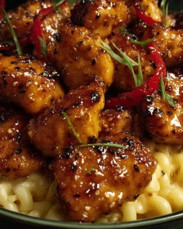 Sweet and Spicy Honey Pepper Chicken