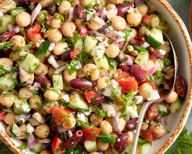 Mediterranean Bean Salad