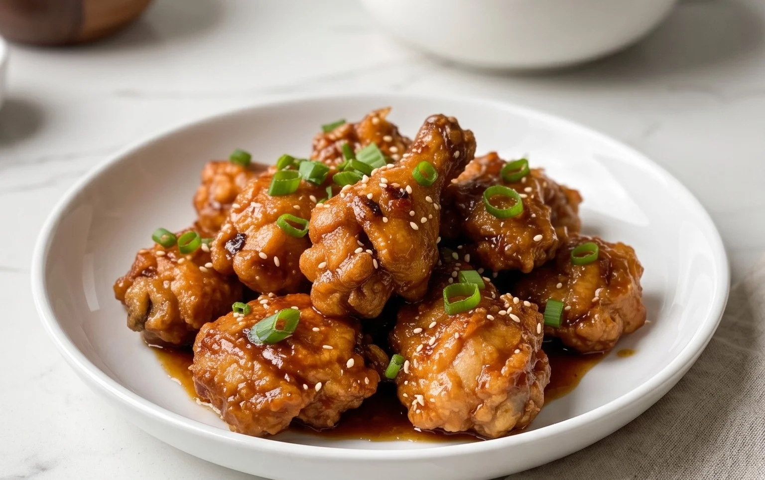Crispy Chinese Honey Garlic Chicken (30 Minutes)