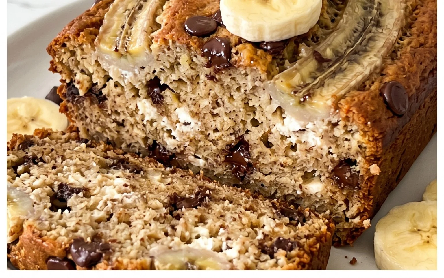 Cottage Cheese Banana Bread
