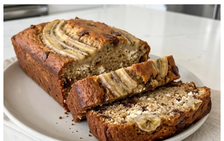 Cottage Cheese Banana Bread