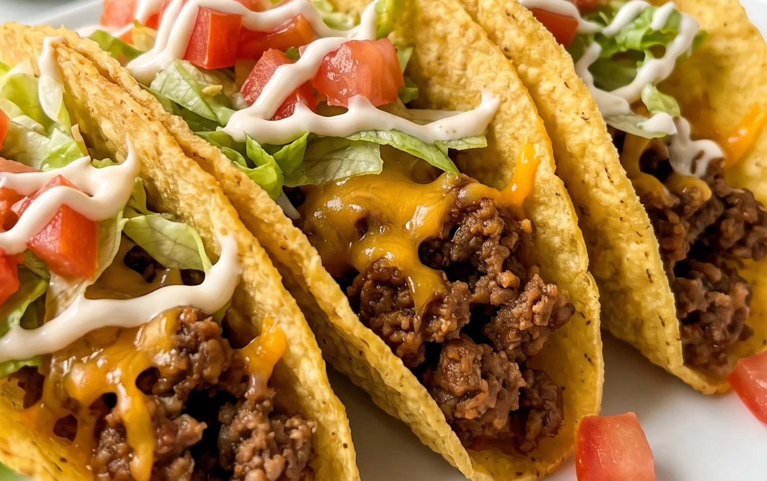 Crispy Ground Beef Tacos
