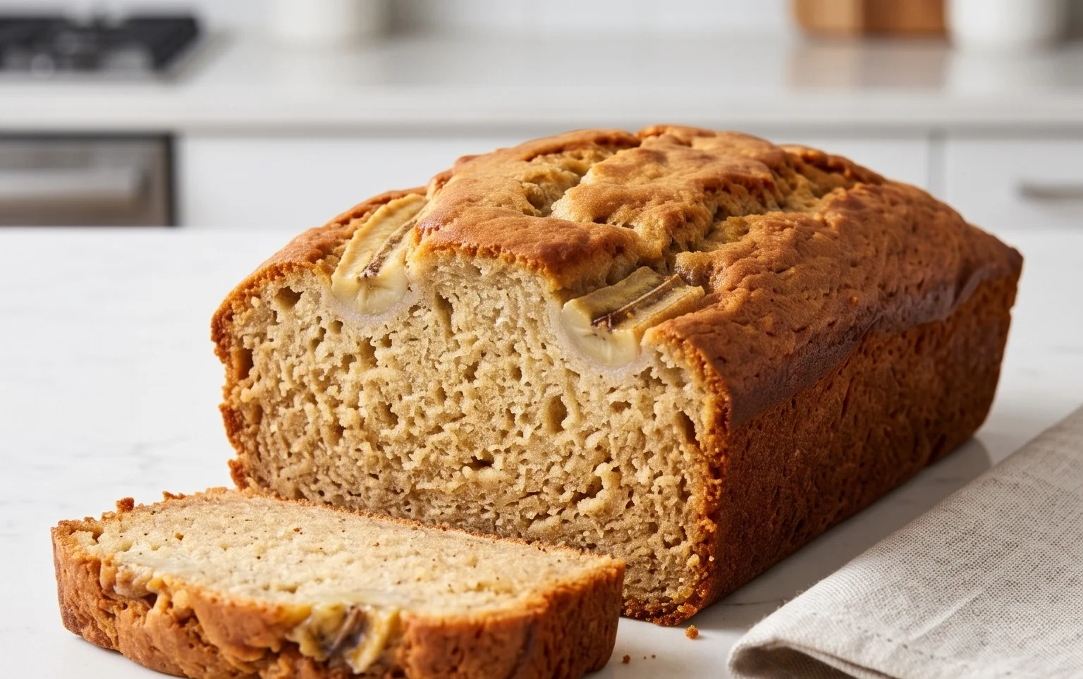 The BEST Honey Vanilla Banana Bread ~ Soft & Fluffy, Easy Recipe