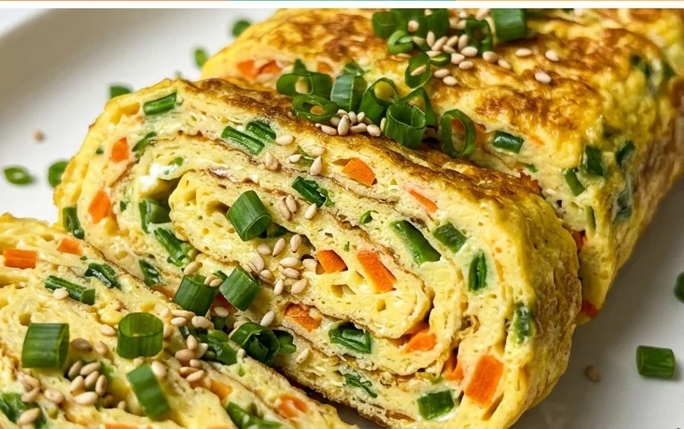 Gyeran Mari (Korean Rolled Omelette)
