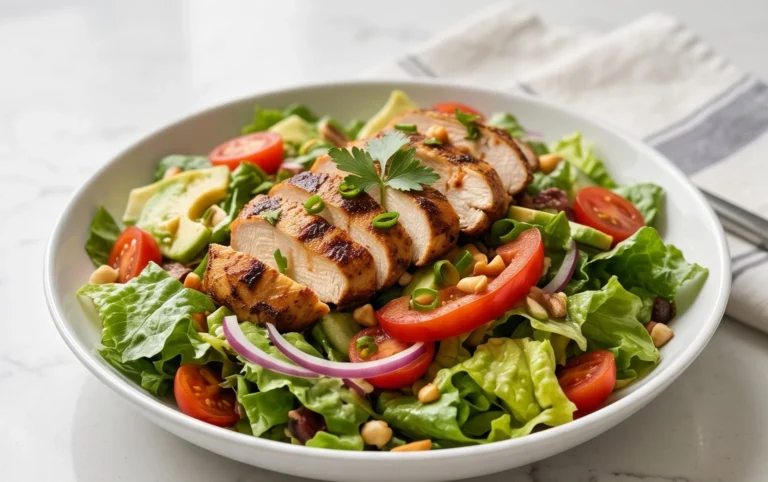 Peruvian Grilled Chicken Salad