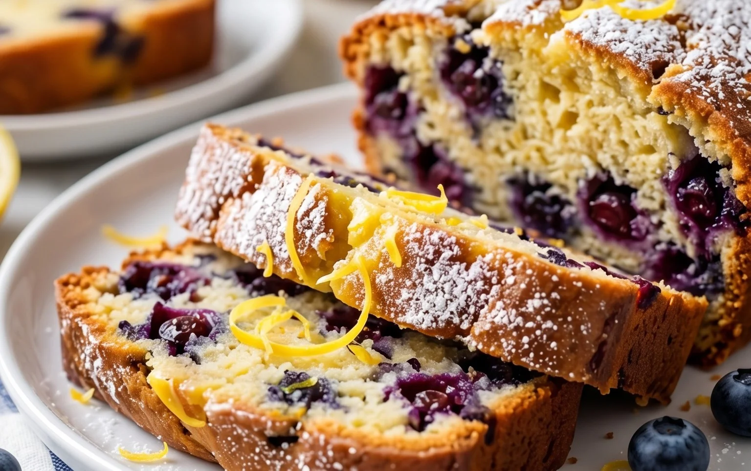 Blueberry and Lemon Loaf