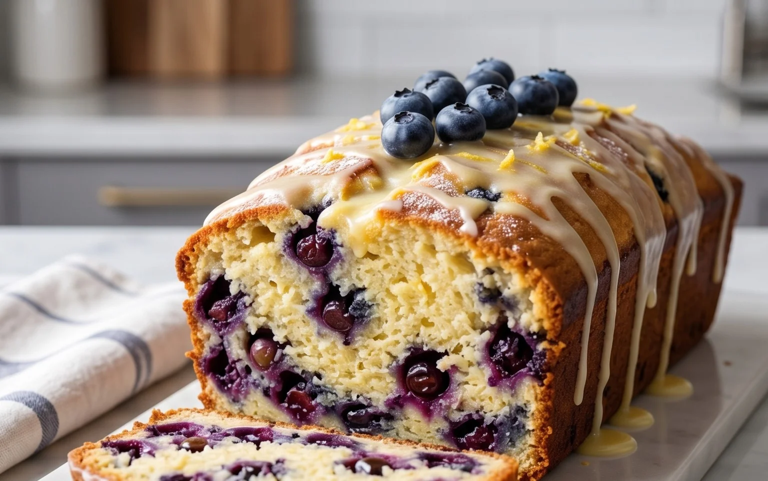 Blueberry and Lemon Loaf