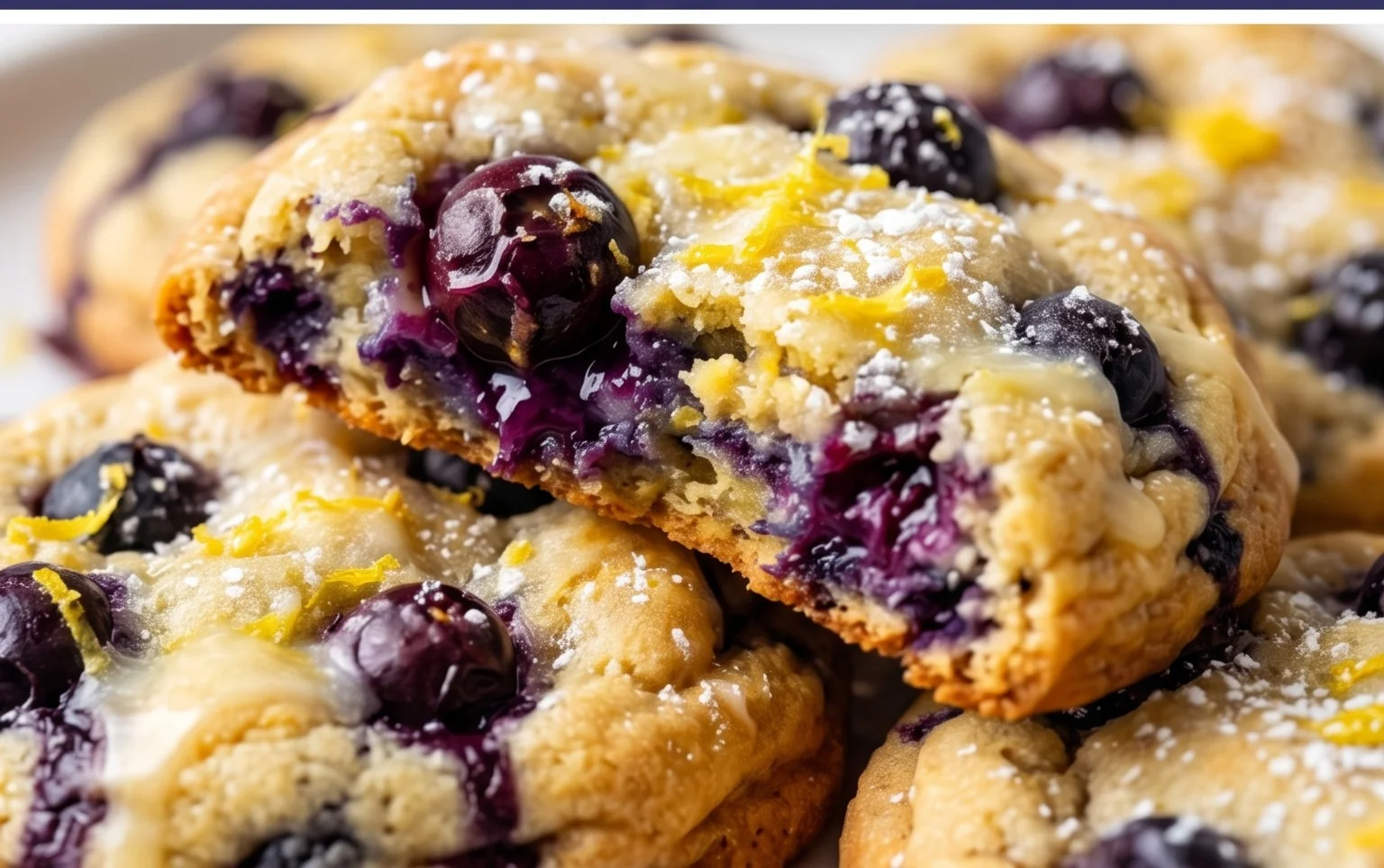 Lemon Blueberry Cookies Recipe