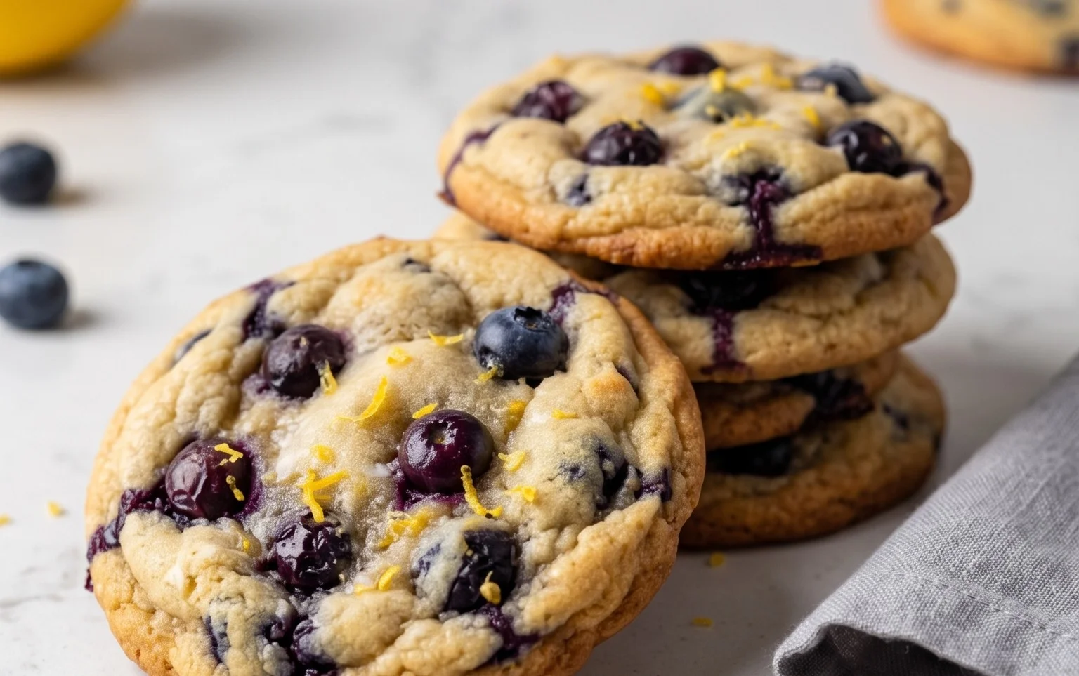 Lemon Blueberry Cookies Recipe