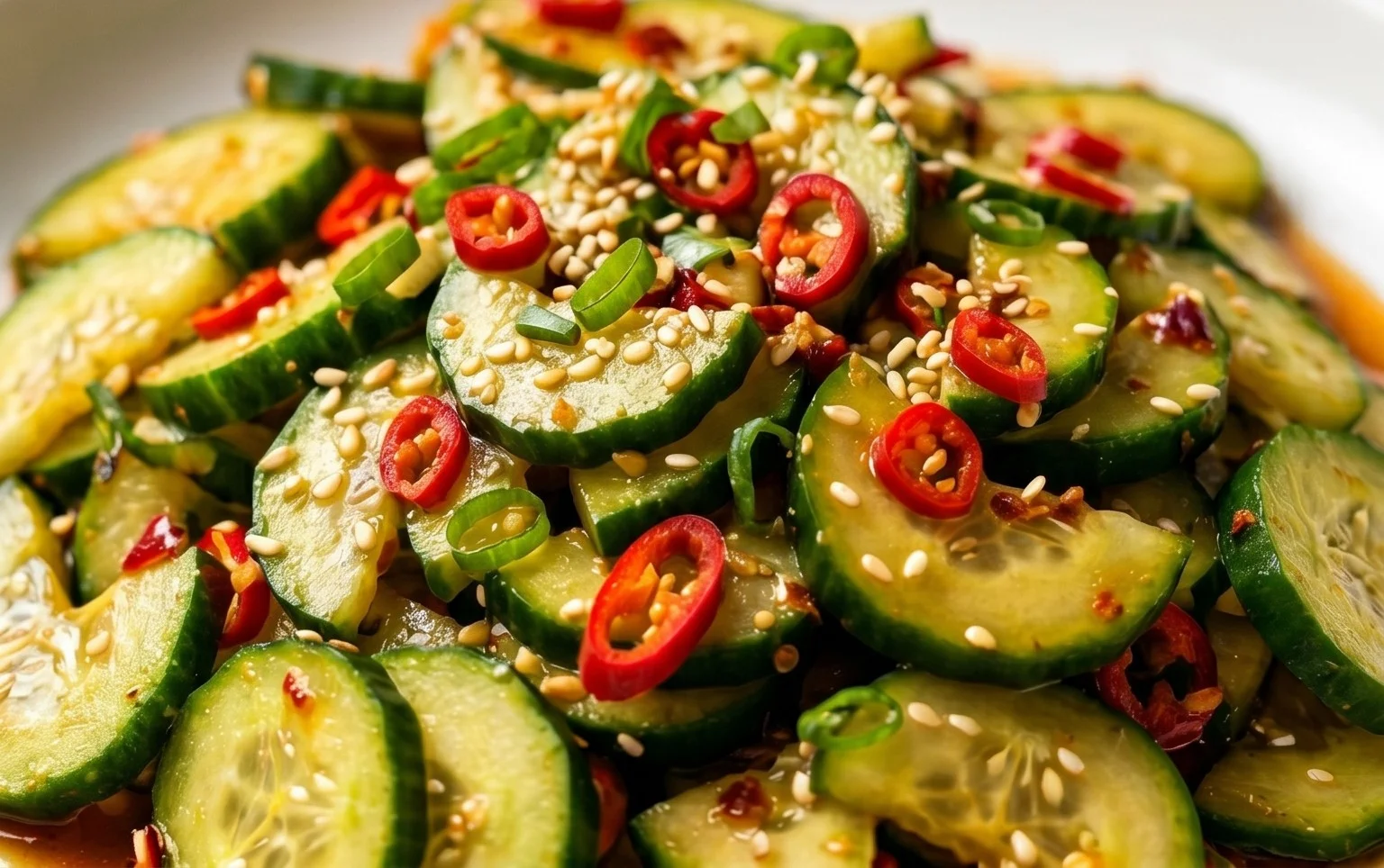 Spicy Asian Cucumber Salad