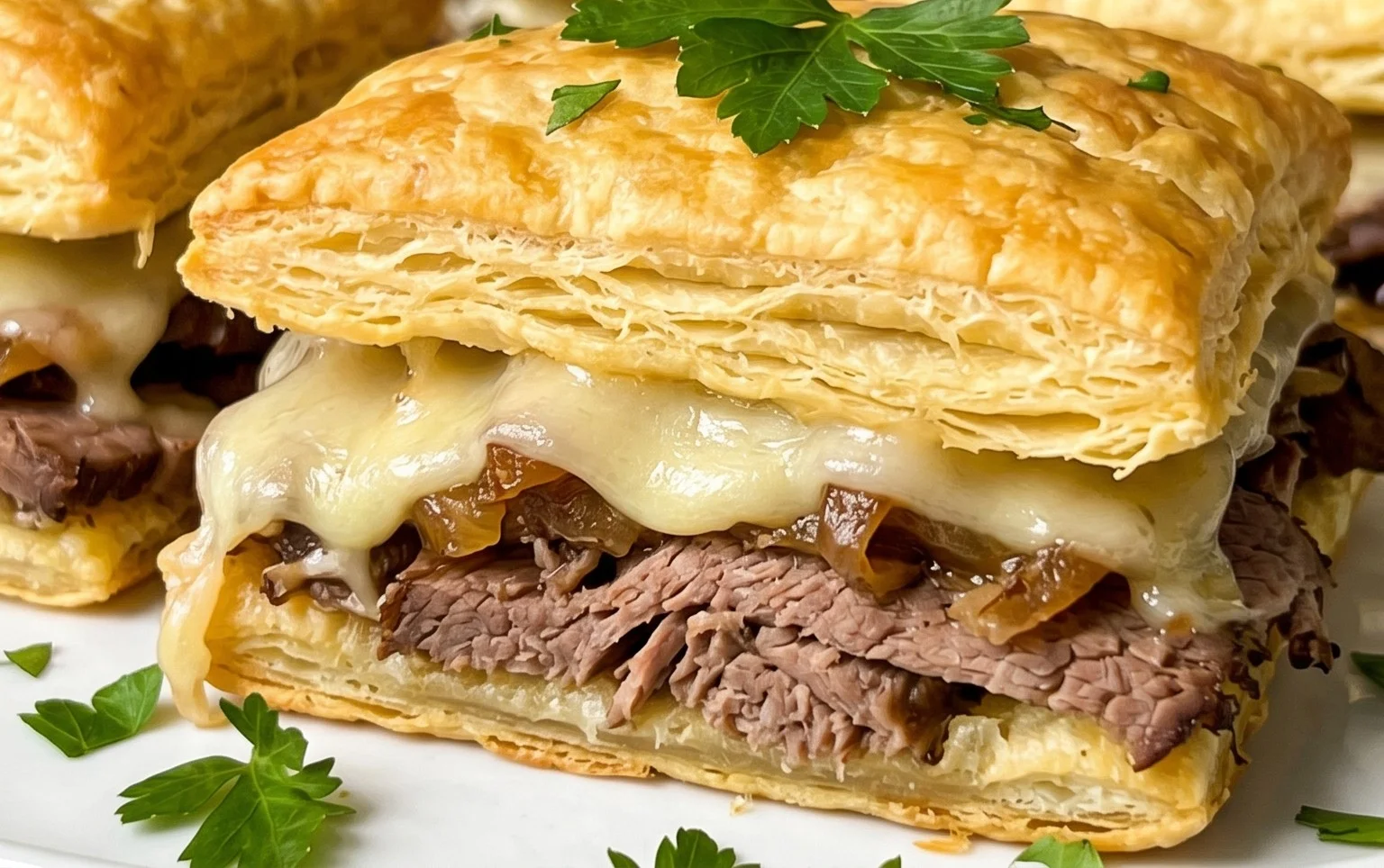 French Dip Squares